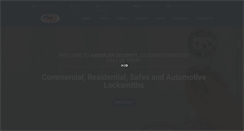Desktop Screenshot of americansecuritylocksmith.com
